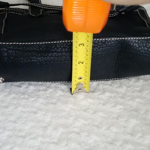 Dooney & Bourke Mini East/West Leather Tassel Tote Purse Bag - Picture 12 of 15